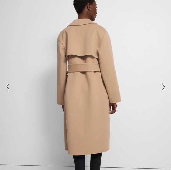 NWT Theory Cashmere Wrap Coat - Picture 5 of 7